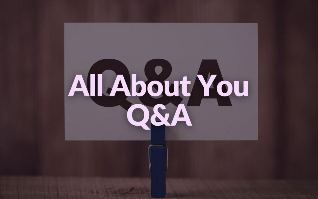 Success Set Up – September – All About You Q&A