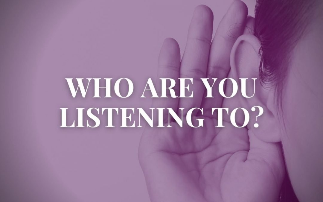 Who Are You Listening To?