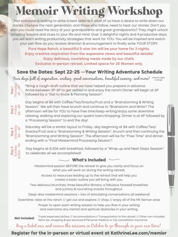 Memoir Writing Workshop - Image 3