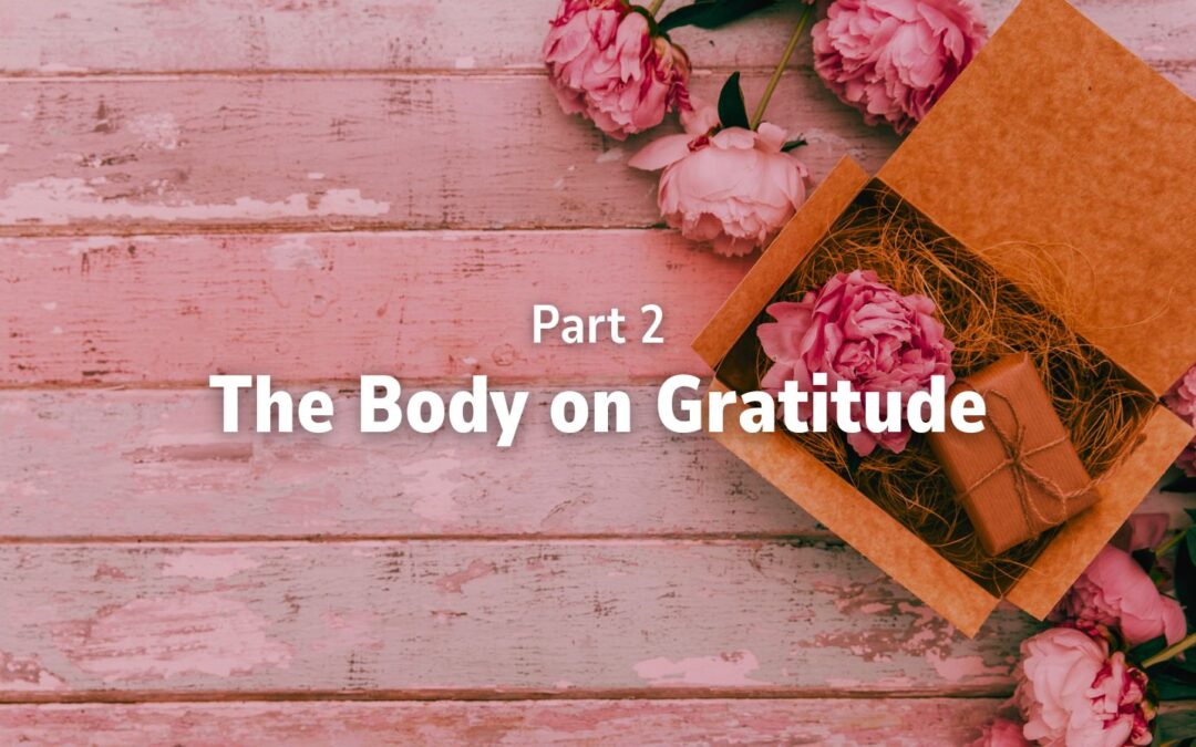 Part 2 – The Body on Gratitude